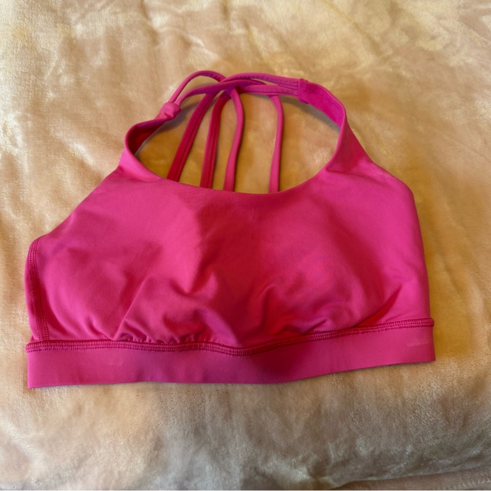 lululemon athletica Pink Sports Bra